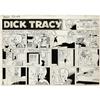 Image 1 : Chester Gould Dick Tracy Sunday Comic Strip Orig. Art Chester Gould - Dick Tracy Sunday Comic Strip 