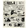 Image 1 : Chester Gould - Dick Tracy Sunday Comic Strip Orig. Art Chester Gould - Dick Tracy Sunday Comic Stri