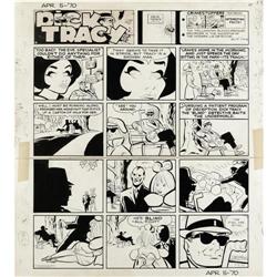 Chester Gould - Dick Tracy Sunday Comic Original Art Chester Gould - Dick Tracy Sunday Comic Strip O
