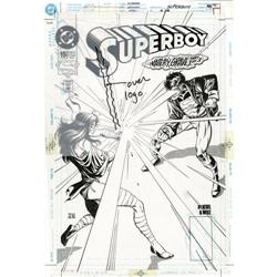 Tom Grummett and Karl Kesel - Superboy #15 Cover Art Tom Grummett and Karl Kesel - Superboy #15 Cove