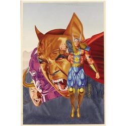 Lou Harrison - Thor #482 Cover Original Art (Marvel, 19 Lou Harrison - Thor #483 Cover Original Art 