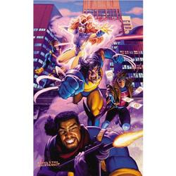 Greg and Tim Hildebrandt - X-Men Poster Painting Greg and Tim Hildebrandt - X-Men Poster Painting Or