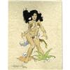 Mike Hoffman - Sexy Girl Illustrations Original Art Mike Hoffman - Sexy Girl Illustration Original A