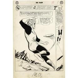 Carmine Infantino and Joe Giella - The Flash #131 Art Carmine Infantino and Joe Giella - The Flash #