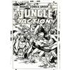 Image 1 : Gil Kane - Jungle Action #5 Unpub'd Cover Original Art Gil Kane - Jungle Action #5 Unpublished Cover