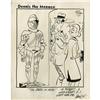 Hank Ketcham - Dennis the Menace Daily Comic Strip Art Hank Ketcham - Dennis the Menace Daily Comic 