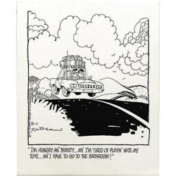 Hank Ketcham - Dennis The Menace Daily Comic Strip Art Hank Ketcham - Dennis The Menace Daily Comic 