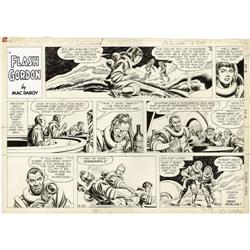 Mac Raboy Flash Gordon Sunday Comic Strip Original Art Mac Raboy ...