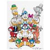 Don Rosa - Donald Duck Family Portrait Illustration Ori Don Rosa - Donald Duck Family Portrait Illus