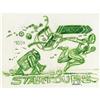 Mike Royer - "Star Tours" Original Art (undated). In be Mike Royer - "Star Tours" Sketch Original Ar