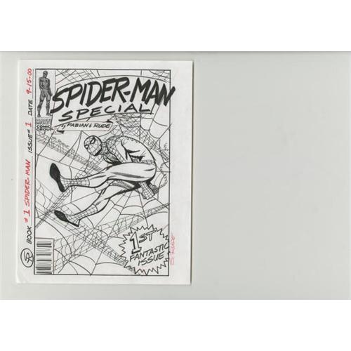 Steve Rude - Spider-Man Lifeline #1 Preliminary Cover a Steve Rude ...