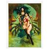 Manuel Sanjulian - Vampirella Illustration Original Art Manuel Sanjulian - Vampirella Illustration O