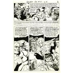 Jack Sparling - Secret Six #4 Original Art 16 pgs. Jack Sparling - Secret Six #4 Page Original Art, 