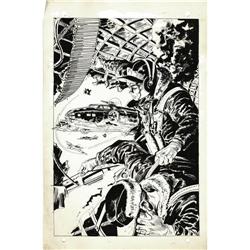 Jack Sparling - War Splash Page Original Art, Group of Jack Sparling - War Splash Page Original Art,