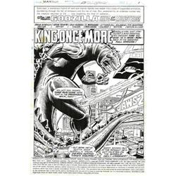 Herb Trimpe and Dan Green - Godzilla #23 Splash Page 1 Herb Trimpe and Dan Green - Godzilla #23 Spla