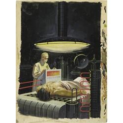 Ed Valigursky - The Mechanical Monarch Cover Original A Ed Valigursky - The Mechanical Monarch Cover