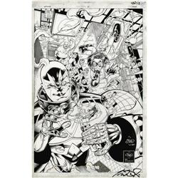 Ethan Van Sciver and Wayne Faucher - Impulse #51 Cover Ethan Van Sciver and Wayne Faucher - Impulse 