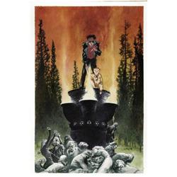 Charles Vess - The Books of Magic Annual #3 Cover Origi Charles Vess - The Books of Magic Annual #3 