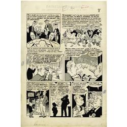 Wally Wood - Panic #6, page 2 Original Art (EC, 1954). Wally Wood - Panic #6, page 2 Original Art (E