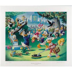 Carl Barks - Holiday in Duckburg, Regular Edition Litho Carl Barks - Holiday in Duckburg, Regular Ed