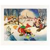 Carl Barks - Snow Fun, Regular Edition Lithograph, numb Carl Barks - Snow Fun, Regular Edition Litho