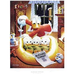 Carl Barks - "Blizzard Tonight", Regular Edition Miniat Carl Barks - "Blizzard Tonight," Regular Edi