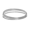 Image 1 : 0.98 CTW Diamond Bangle 14K White Gold - REF-81K2W