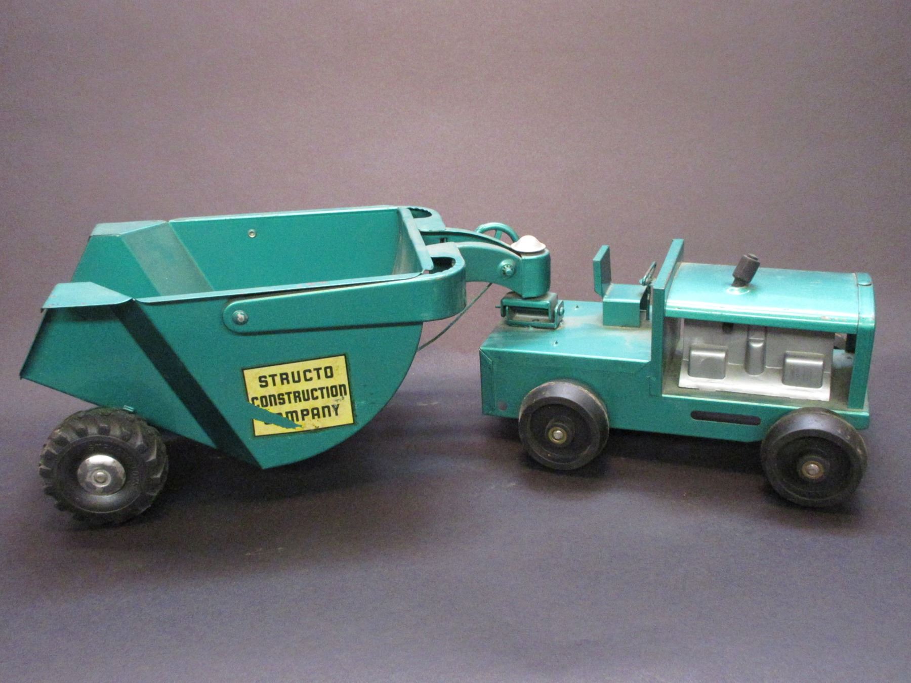 Structo Construction Company Tractor With Dump Trailer- Total 20