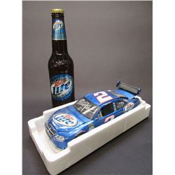 Signed Kurt Busch and Eva Busch 1:24 Scale Stock Car- 2008 Charger- 1/3408- Box- Letter of Authentic