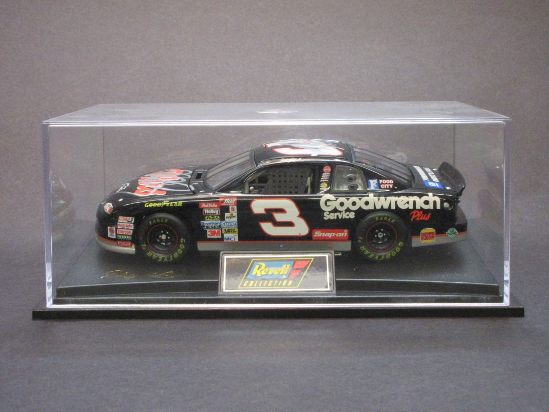Signed Dale Earnhardt Revell Collection Car- 8.5"L X 3"W X 2.5"H