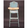 Image 1 : Tin Baby High Chair With Tray- 29" X 9.5"