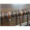 Image 2 : Mahogany Bed With Rails- 62"W