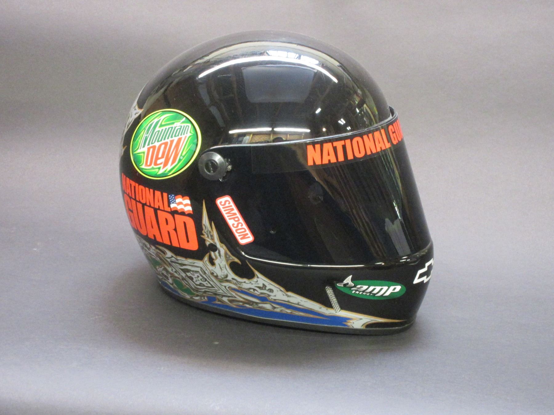 Simpson Real Replica Racing Helmet- Signed by Dale Jr- Letter of ...