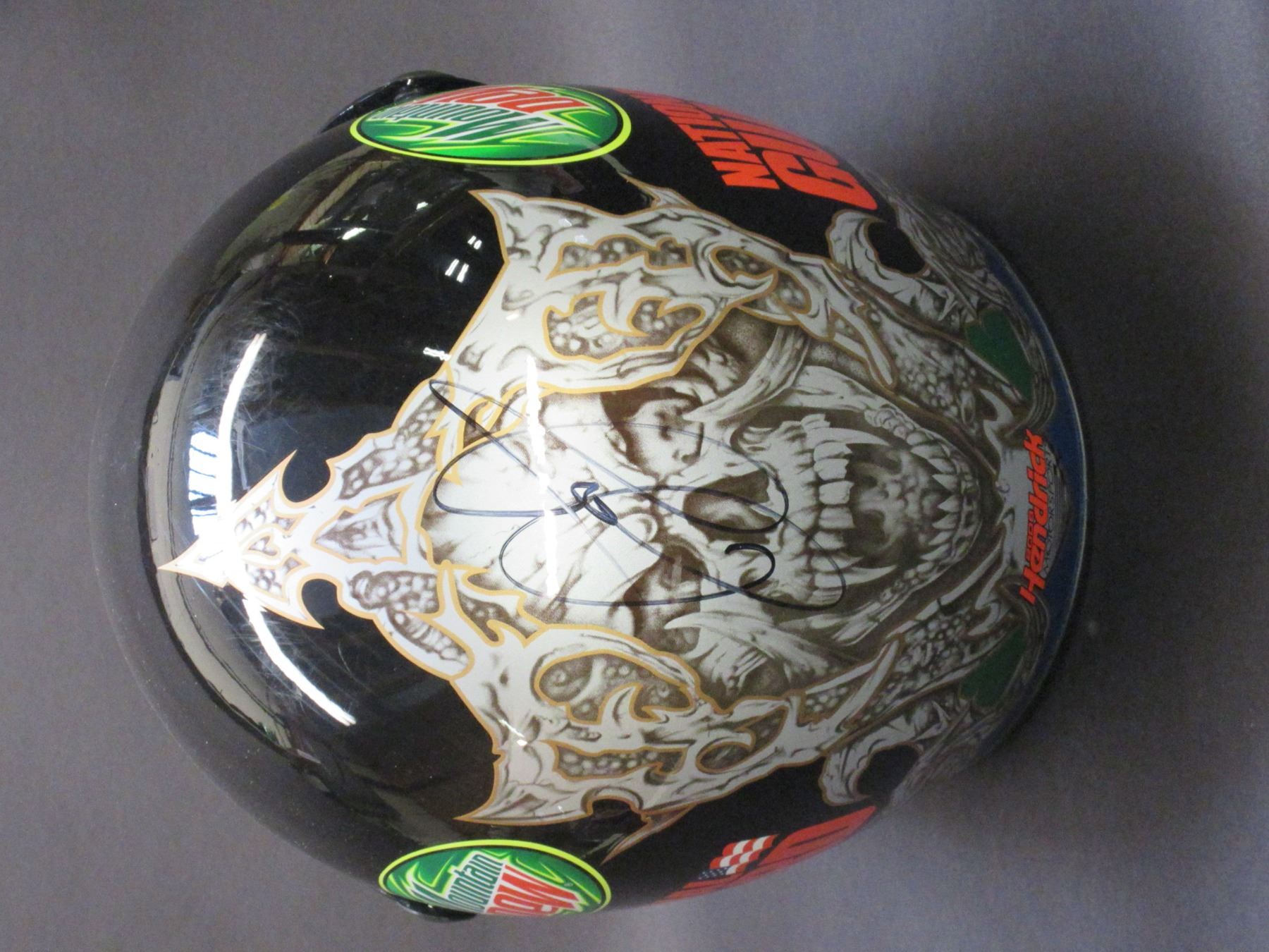 Simpson Real Replica Racing Helmet- Signed by Dale Jr- Letter of ...