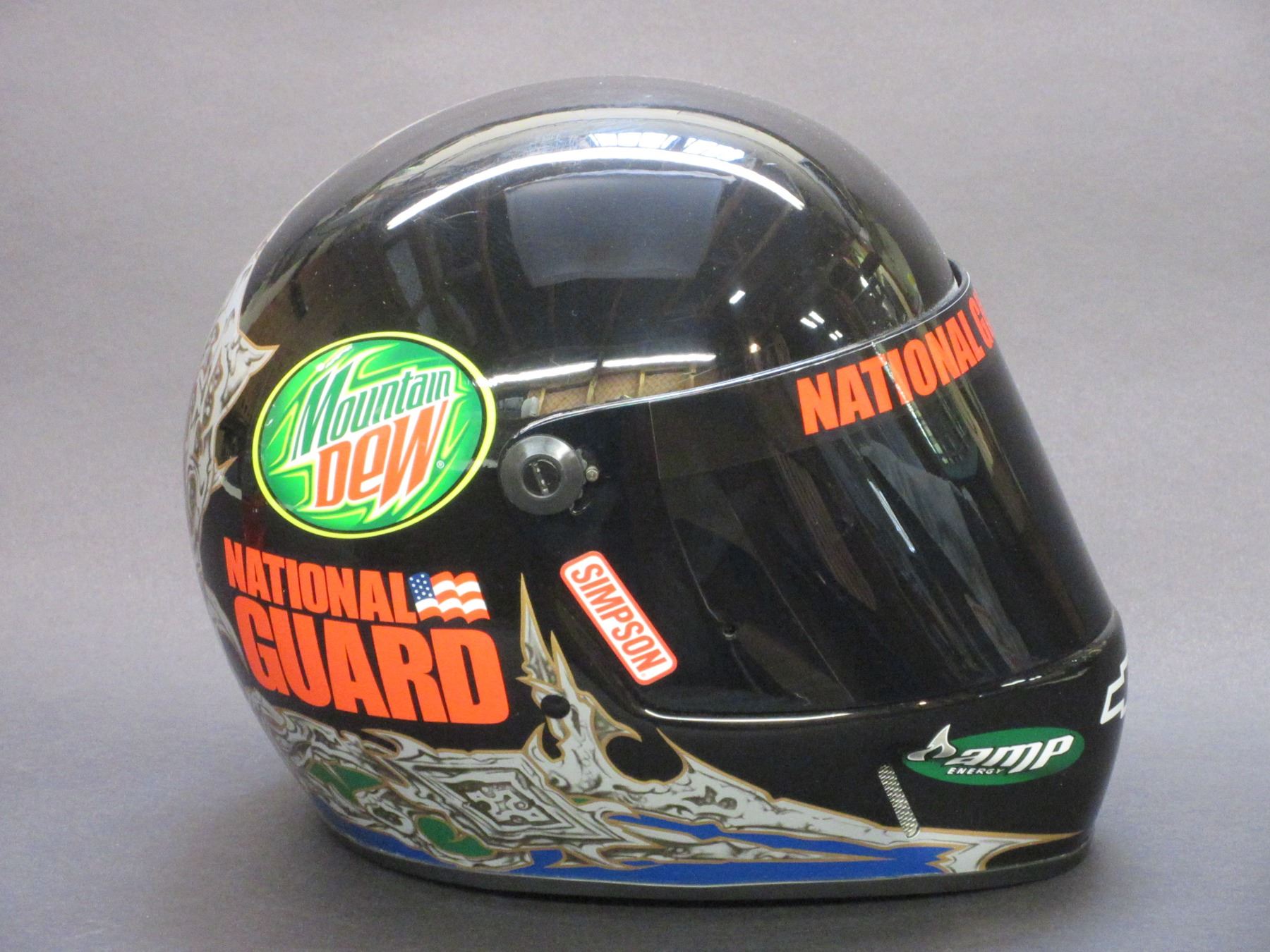 Simpson Real Replica Racing Helmet- Signed by Dale Jr- Letter of ...