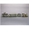 Image 6 : Cast 4 Piece Train- 21"L X 1.5"W X 3.5"H