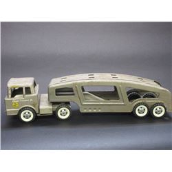 Structo Car Hauler with Beatnik Trailer- 22 L X 4.5 W X 5 H