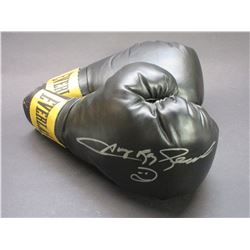 Sugar Ray Leonard Boxing Gloves- Signed Photo- Letter of Authenticity
