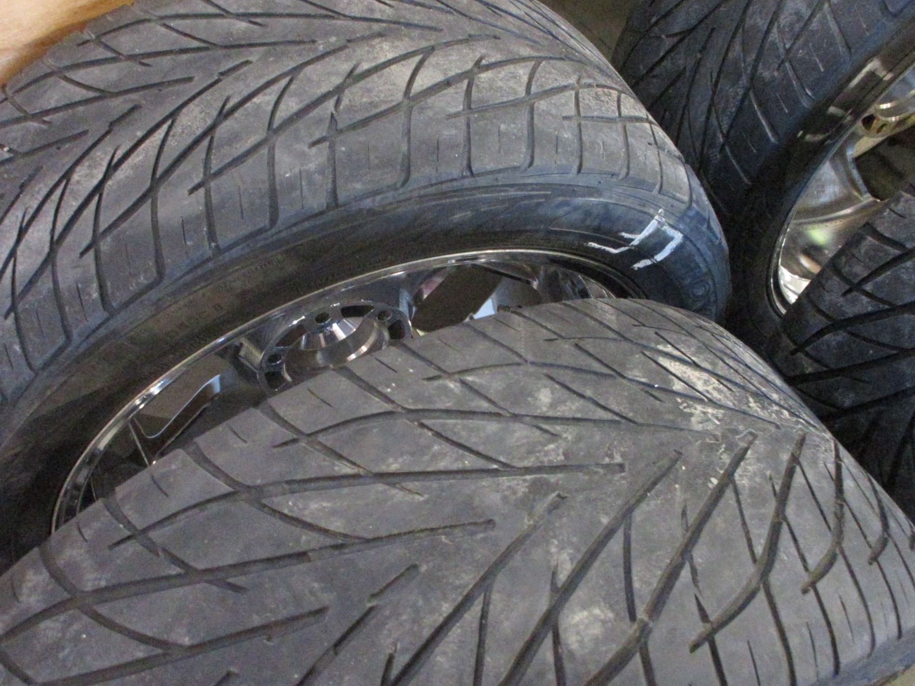 4 Toyo 305140R22 Tires- 4 Panther 6 Hole Wheels- EMR Product #2809522