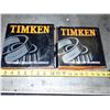 Image 1 : *UNUSED* (2) Timken Bearings