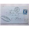 Image 1 : 1866 French Original Postmarked Handwritten Envelope