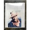 Image 1 : Vintage Colorized Photo of John Wayne, Western Movie Star Still