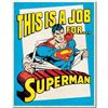 Image 1 : Superman Vintage-style Metal Pub Bar Sign