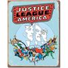 Image 1 : Justice League Retro Metal Pub Bar Sign