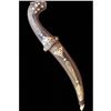 Image 2 : Indo Persian Silver Koftgari Damascus Blade Dagger