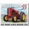 Image 1 : Massey Harris Tractor Metal Garage, Pub Bar Sign