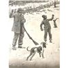 Image 1 : Early 1900's Black Americana, A.B. Frost Half-Tone Print, Rabbit Hunt