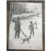 Image 2 : Early 1900's Black Americana, A.B. Frost Half-Tone Print, Rabbit Hunt