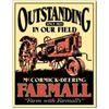 Image 1 : Farmall Tractors, Farm Machinery Vintage-style Garage Sign