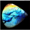Image 2 : 46.9ct Rainbow Labradorite Teardrop Cabochon